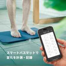 画像をギャラリービューアに読み込む, ウェルネスプログラム（スマートバスマット付）
